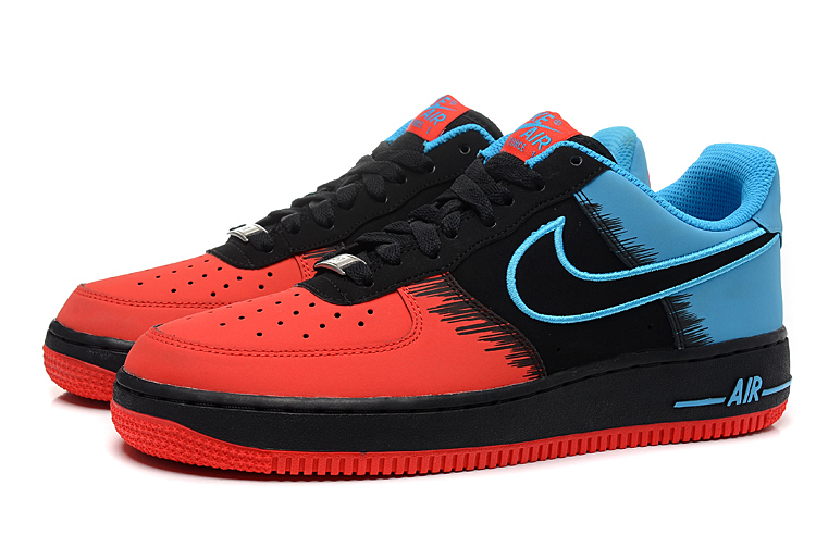 nike air force faible araignee nouveaux hommes bleu rouge (4)